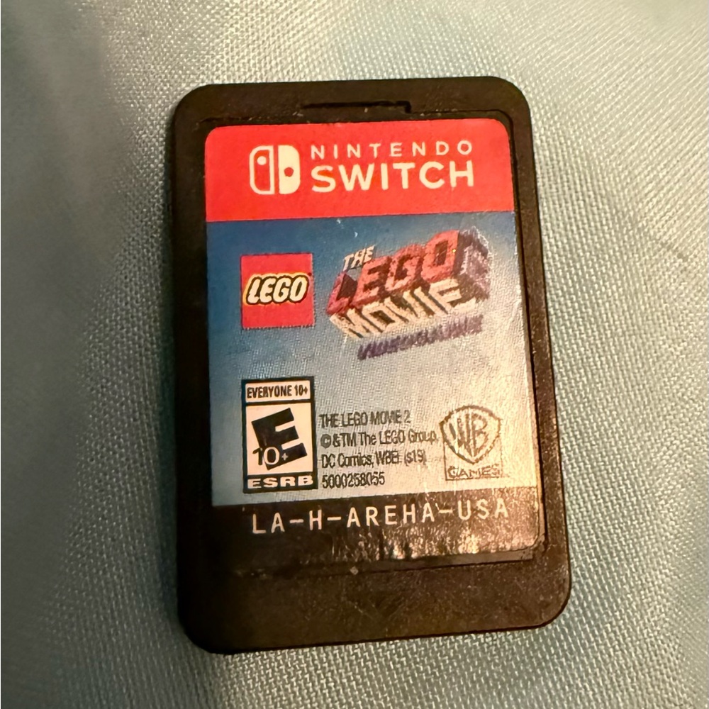 Nintendo Switch LEGO Movie 2 game